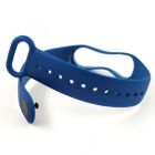 Силіконовий ремінець браслет для Mi Band 3/4 Dark Blue