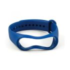 Силіконовий ремінець браслет для Mi Band 3/4 Dark Blue