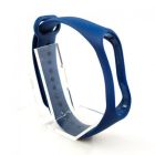 Силіконовий ремінець браслет для Mi Band 3/4 Dark Blue