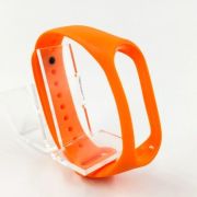 Силіконовий ремінець браслет для Mi Band 3 Orange