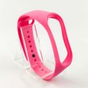 Силіконовий ремінець браслет для Mi Band 3/4 Pink