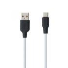 Надміцний силіконовий USB-кабель HOCO X21 Type-C White