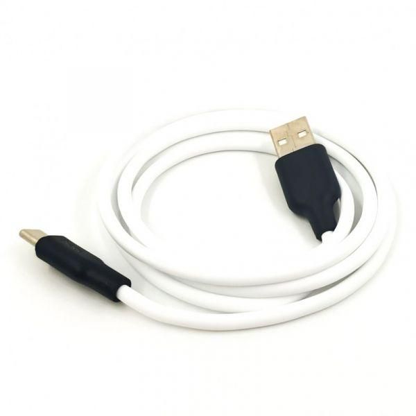Надміцний силіконовий USB-кабель HOCO X21 Type-C White