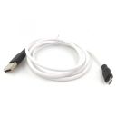 Кабель HOCO X21 Micro USB White