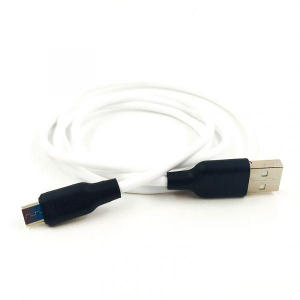 Кабель HOCO X21 Micro USB White