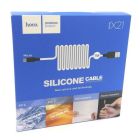 Кабель HOCO X21 Micro USB White