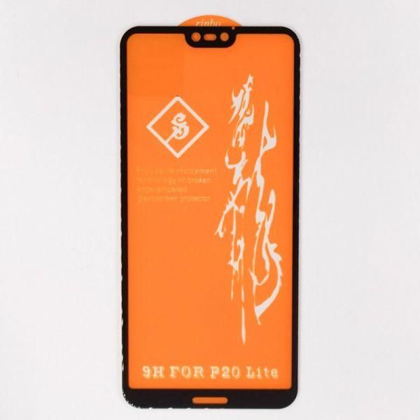 Захисне скло HOCO 3D GLASS для Huawei P20 Lite BLACK(зас.тов.)