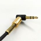 Кутовий аудіокабель 3,5 mm AUX SOLOFFER 3pin