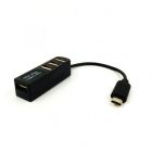 Хаб P-3101 Type-C - USB на 4 порти