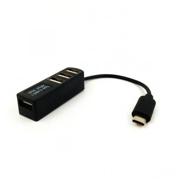 Хаб P-3101 Type-C - USB на 4 порти