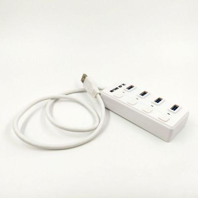 Комп'ютерний USB 3.0 хаб із вимикачами
