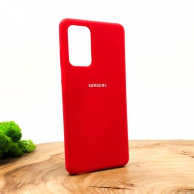 Чохол Silicone Case для для SAMSUNG A72 Red(зас.тов.)