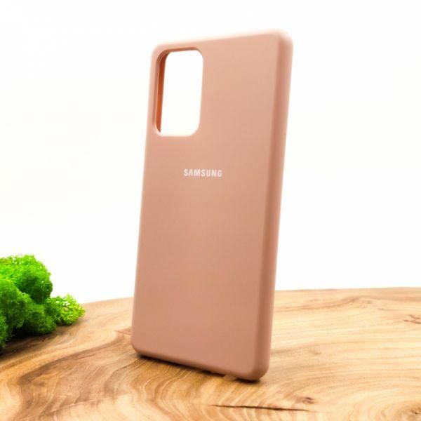Чохол Silicone Case для для SAMSUNG A72 Matte Pink(зас.тов.)