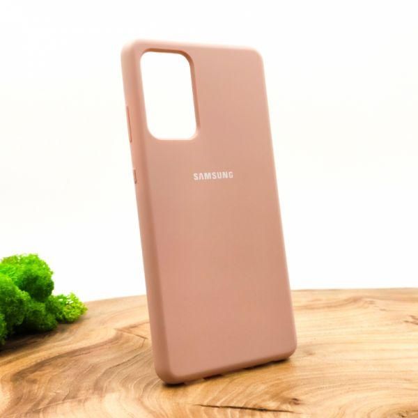 Чохол Silicone Case для для SAMSUNG A72 Matte Pink(зас.тов.)
