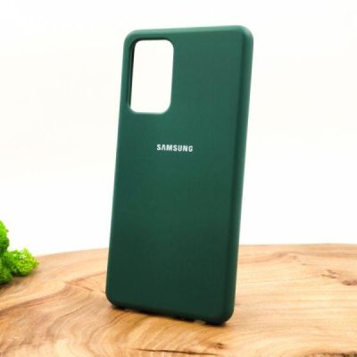 Чохол Silicone Case для для SAMSUNG A72 Blue Green(зас.тов.)