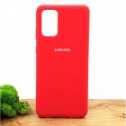 Чохол Silicone Case для Samsung S20+ Red(зас.тов.)