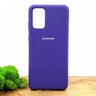 Чохол Silicone Case для Samsung S20+ Purple(зас.тов.)