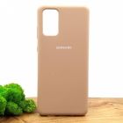 Чохол Silicone Case для для Samsung S20+ Matte Pink(зас.тов.)