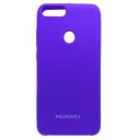 Чохол Silicone Case для Huawei P Smart Purple (Фіолетовий)(зас.тов.)