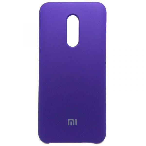 Чохол Silicone Case для Xiaomi Redmi 5 Plus Purple (Фіолетовий)(зас.тов.)