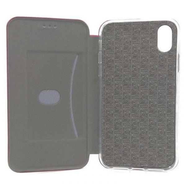 Чохол-книжка G-CASE WING iPhone Xr Ruby (Бордовий)
