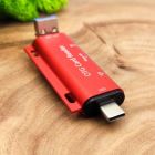 Картридер USB 3.0/ Micro-USB/ Type-C to SD/ MicroSD / USB