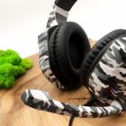 Ігрові накладні навушники з підсвіткою Gaming Skype K900(зас.тов.)