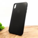 Матовий чохол Носо Glass Case Matte для Apple iPhone XS Black(зас.тов.)