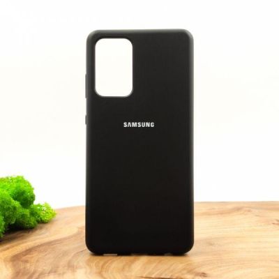 Чохол Silicone Case для для Samsung A52 Black