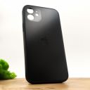 Матовий чохол Носо Glass Case Matte для Apple iPhone 12 Black(зас.тов.)