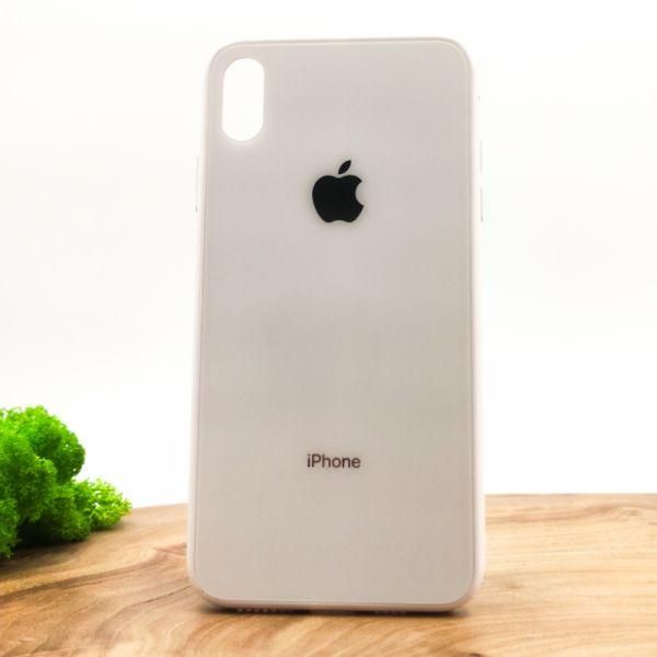 Матовий чохол Носо Glass Case Matte для Apple iPhone XS White(зас.тов.)