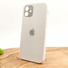 Матовий чохол Носо Glass Case Matte для Apple iPhone 12 White(зас.тов.)