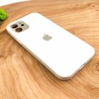 Матовий чохол Носо Glass Case Matte для Apple iPhone 12 White(зас.тов.)