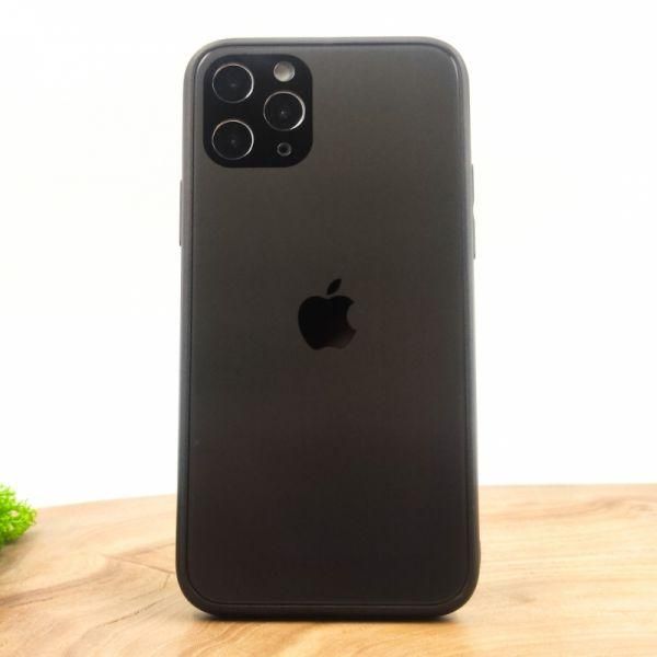 Скляний чохол HOCO Glass Case для iPhone 11 Pro Gray(зас.тов.)