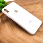 Матовий чохол Носо Glass Case Matte для Apple iPhone XS Max White(зас.тов.)