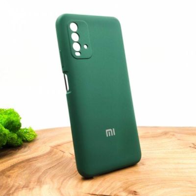 Чохол Silicone Case для для Xiaomi Redmi 9T Blue Green(зас.тов.)