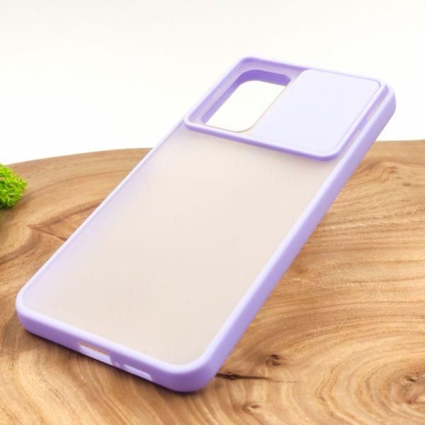 Чохол HOCO Smoke case Camera Protection для Xiaomi Mi10T Pro Lilac(зас.тов.)