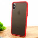 Чохол Smoke case для iPhone XS Max Red(зас.тов.)