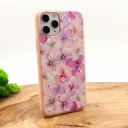 Силіконовий Чохол квіти зі стразами для iPhone 11 Pro(зас.тов.)