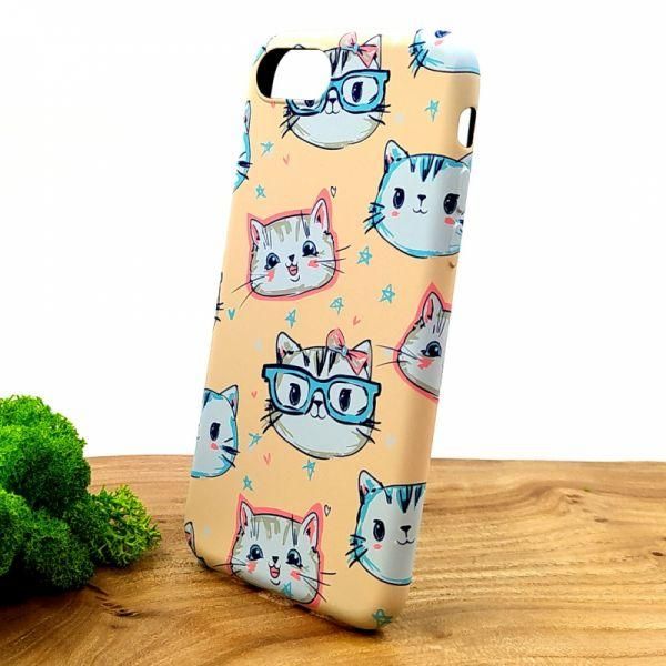 Люмінесцентний чохол LUXO Happy Cat iPhone 7(зас.тов.)