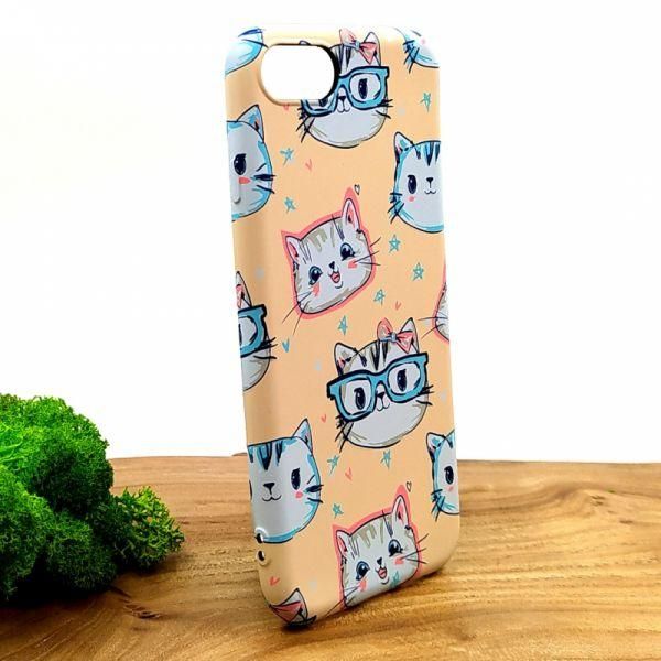 Люмінесцентний чохол LUXO Happy Cat iPhone 7(зас.тов.)