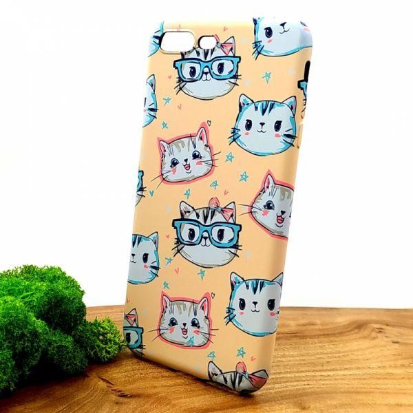 Люмінесцентний чохол LUXO Happy Cat iPhone 7 Plus(зас.тов.)