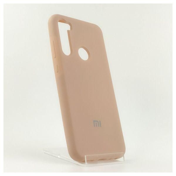 Чохол Silicone Case для Xiaomi Redmione8t Matte Pink(зас.тов.)