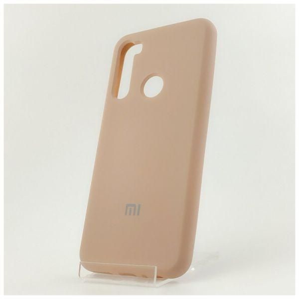 Чохол Silicone Case для Xiaomi Redmione8t Matte Pink(зас.тов.)