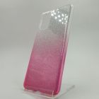 Силіконовий чохол із блискітками VAJA SAMSUNG S20+ Pink(зас.тов.)