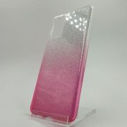 Силіконовий чохол із блискітками VAJA SAMSUNG S20+ Pink(зас.тов.)