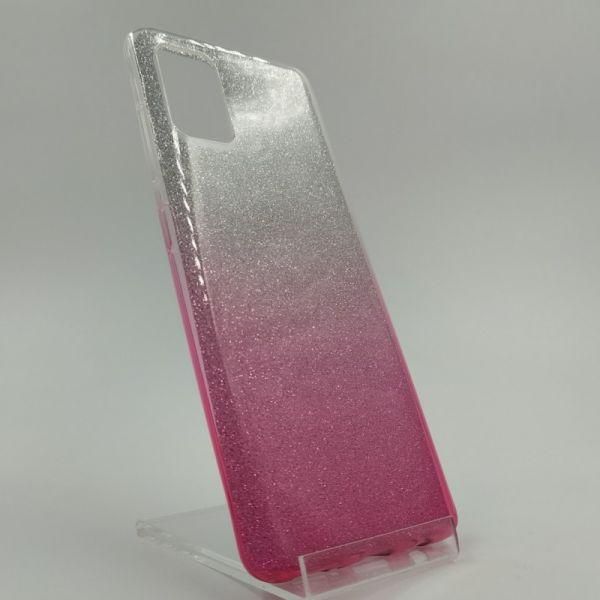 Силіконовий чохол із блискітками VAJA SAMSUNG A51 Pink(зас.тов.)
