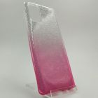 Силіконовий чохол із блискітками VAJA SAMSUNG A71 Pink(зас.тов.)