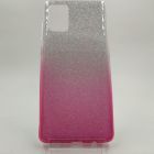 Силіконовий чохол із блискітками VAJA SAMSUNG A71 Pink(зас.тов.)
