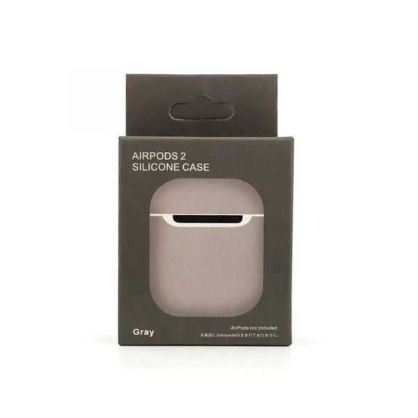 Ультратонкий силіконовий чохол для навушників AirPods REMAX Gray(зас.тов.)